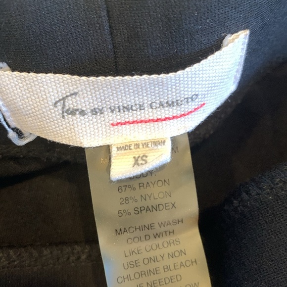 Two by Vince Camuto Black Leggings Stretch Women’s XS Extra Small - Picture 3 of 7